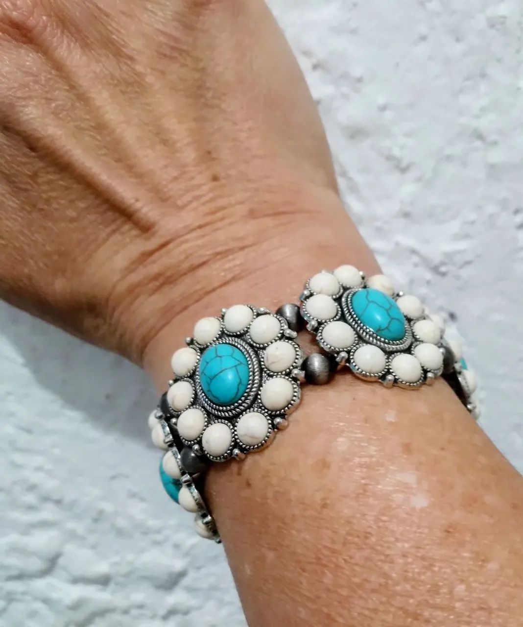 Pulseira de contas ajustável.  - Foto 2