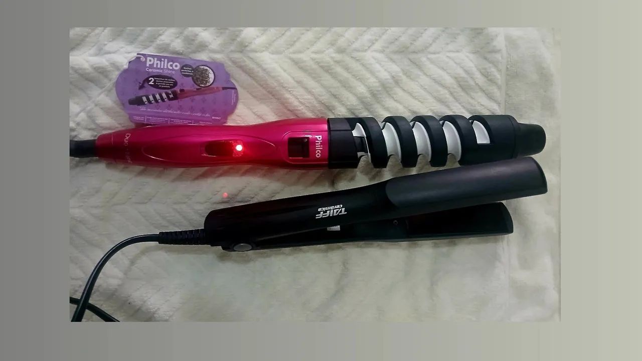 Prancha alisadora Taiff e Babyliss Philco - Foto 4