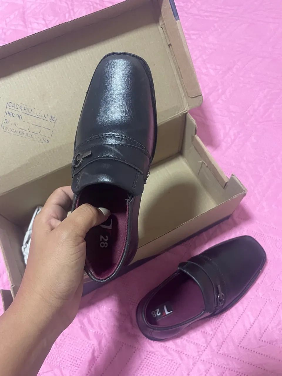 Sapato Social Infantil - Novo