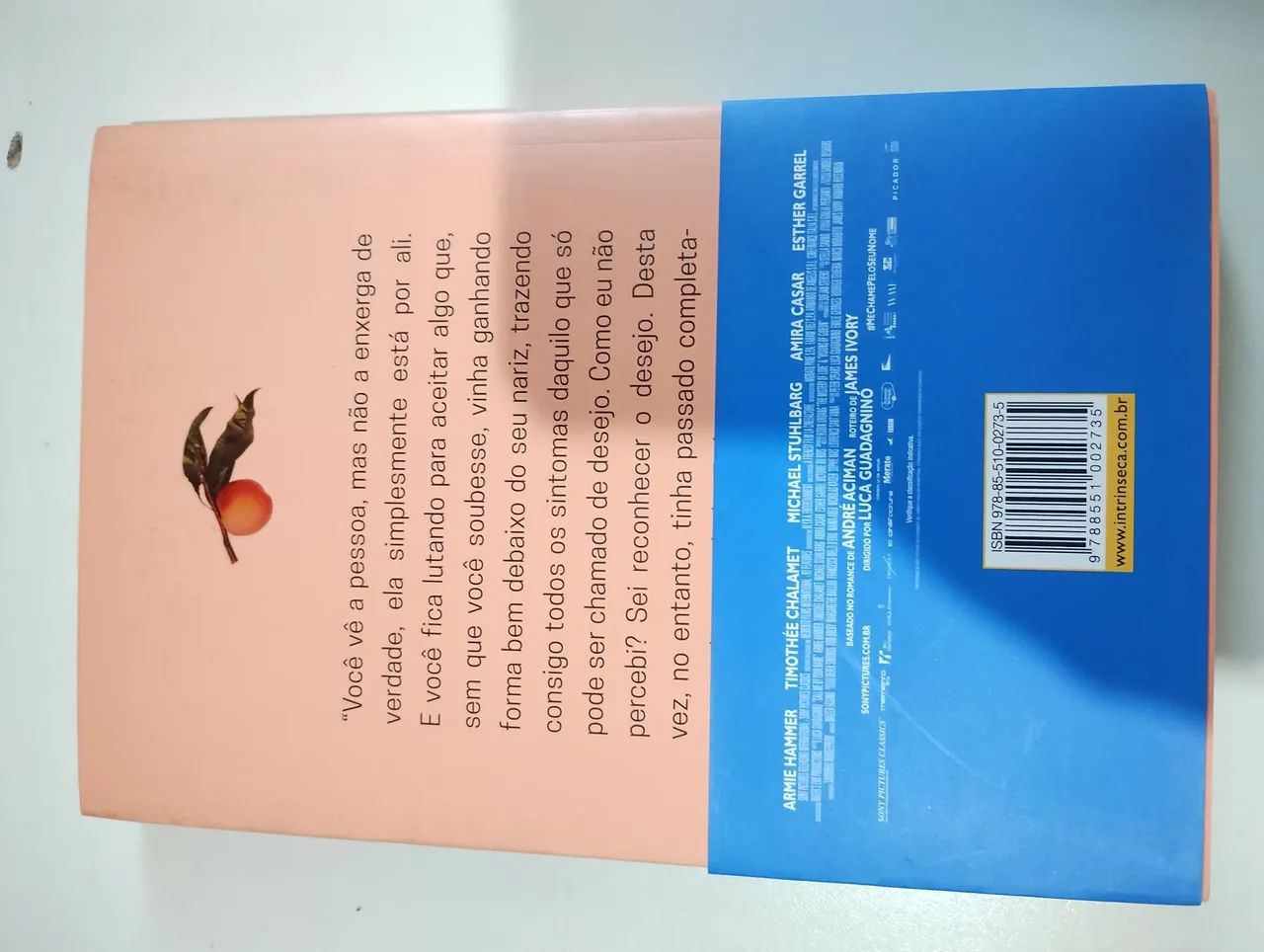 Livro Me Chame Pelo Seu Nome - André Aciman - Foto 2