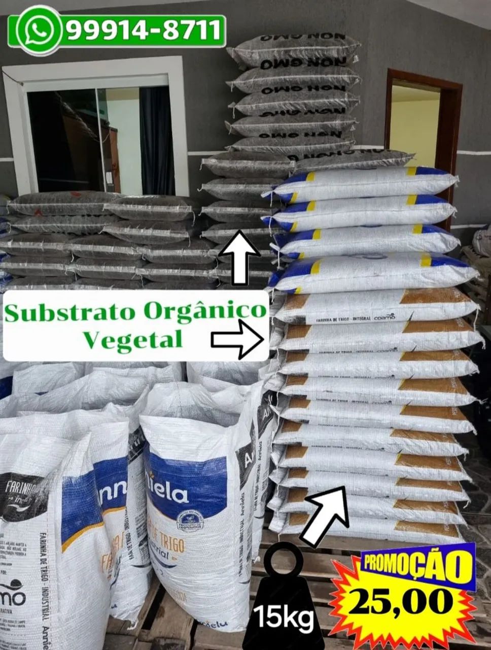 Substrato Orgânico Vegetal composto para plantas - Foto 4