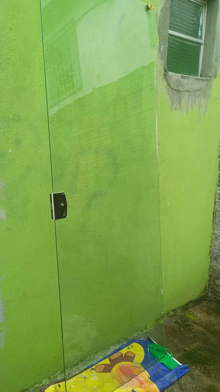 Porta de blindex