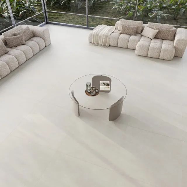 Porcelanato Acetinado Borda Reta Interno 90x90cm Toronto Off White