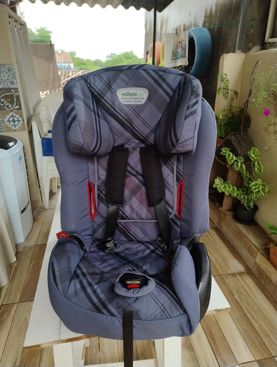 Cadeira criança veicular. Múltipla 1.2.3.