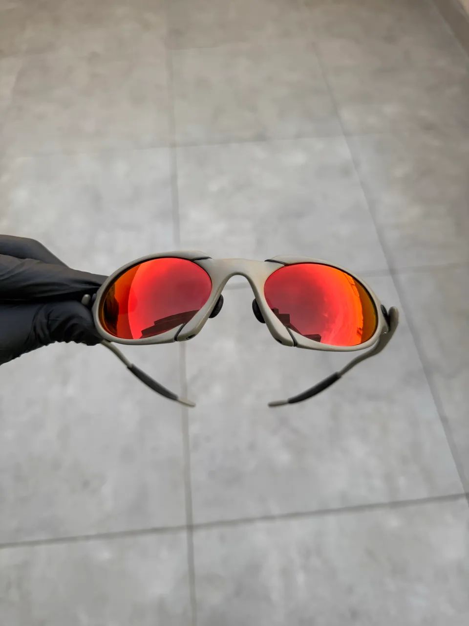 Romeo 1 X Metal Ruby Special Oakley Óculos Lupas - Foto 2