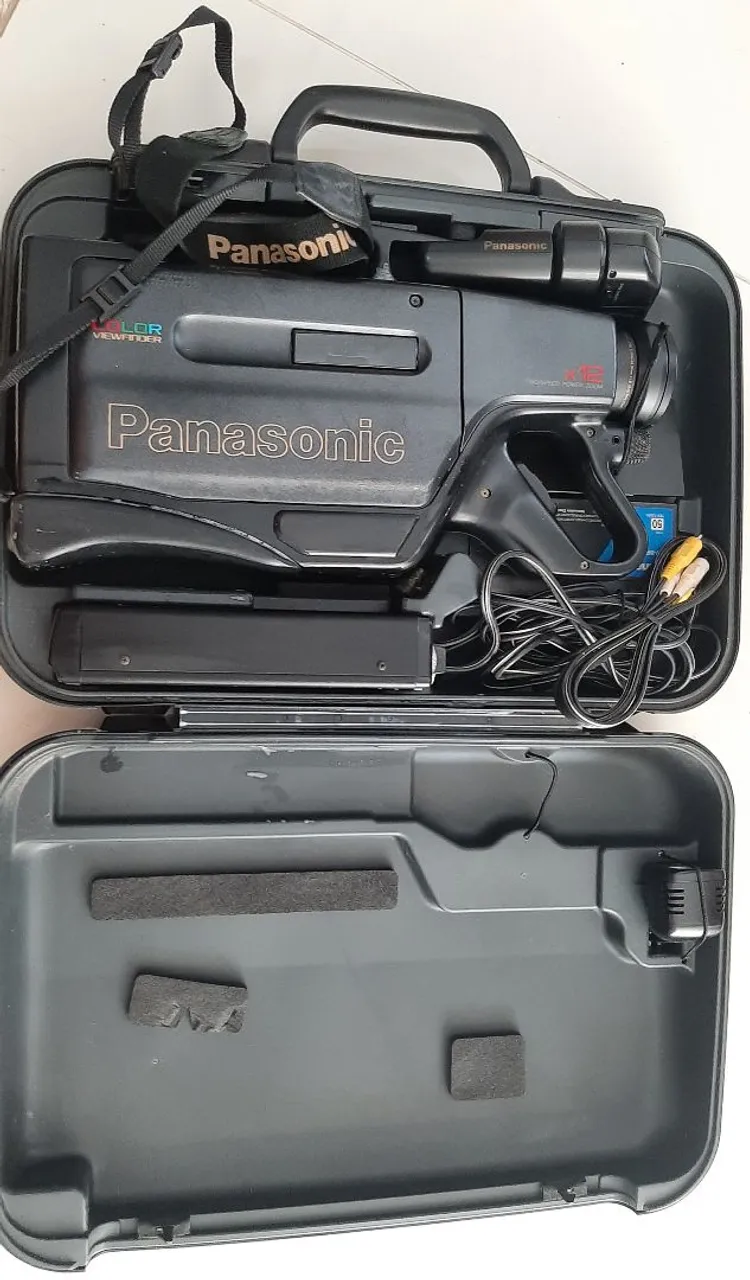 Câmera Panasonic VHS