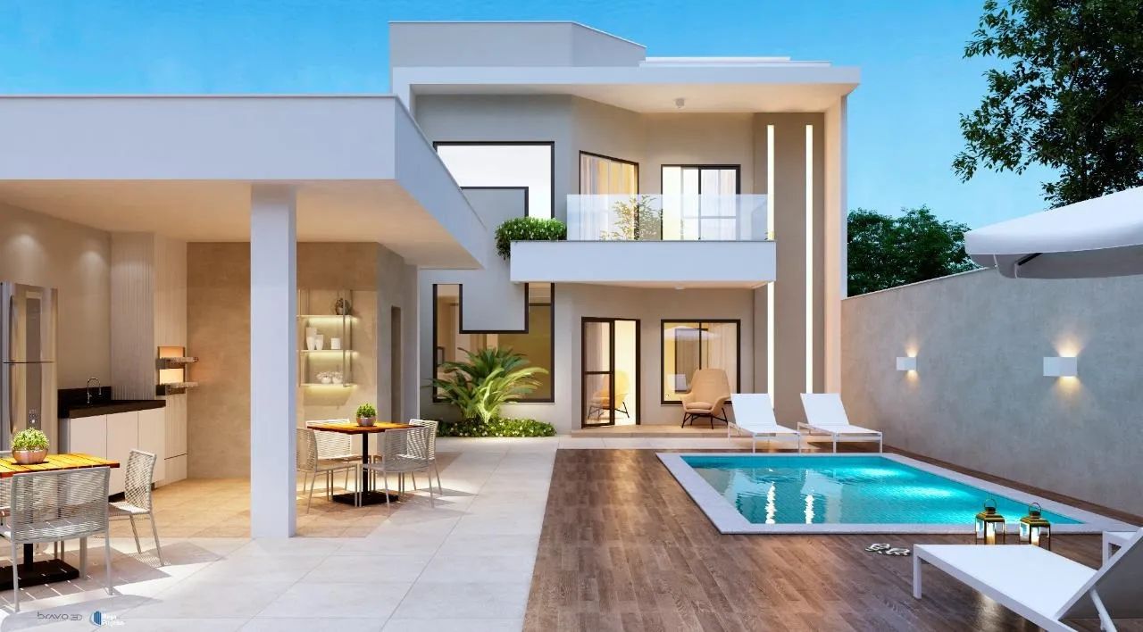 EM CONSTRUÇÃO MARAVILHOSA CASA COM 3 QUARTOS EM ITAPEBUSSU