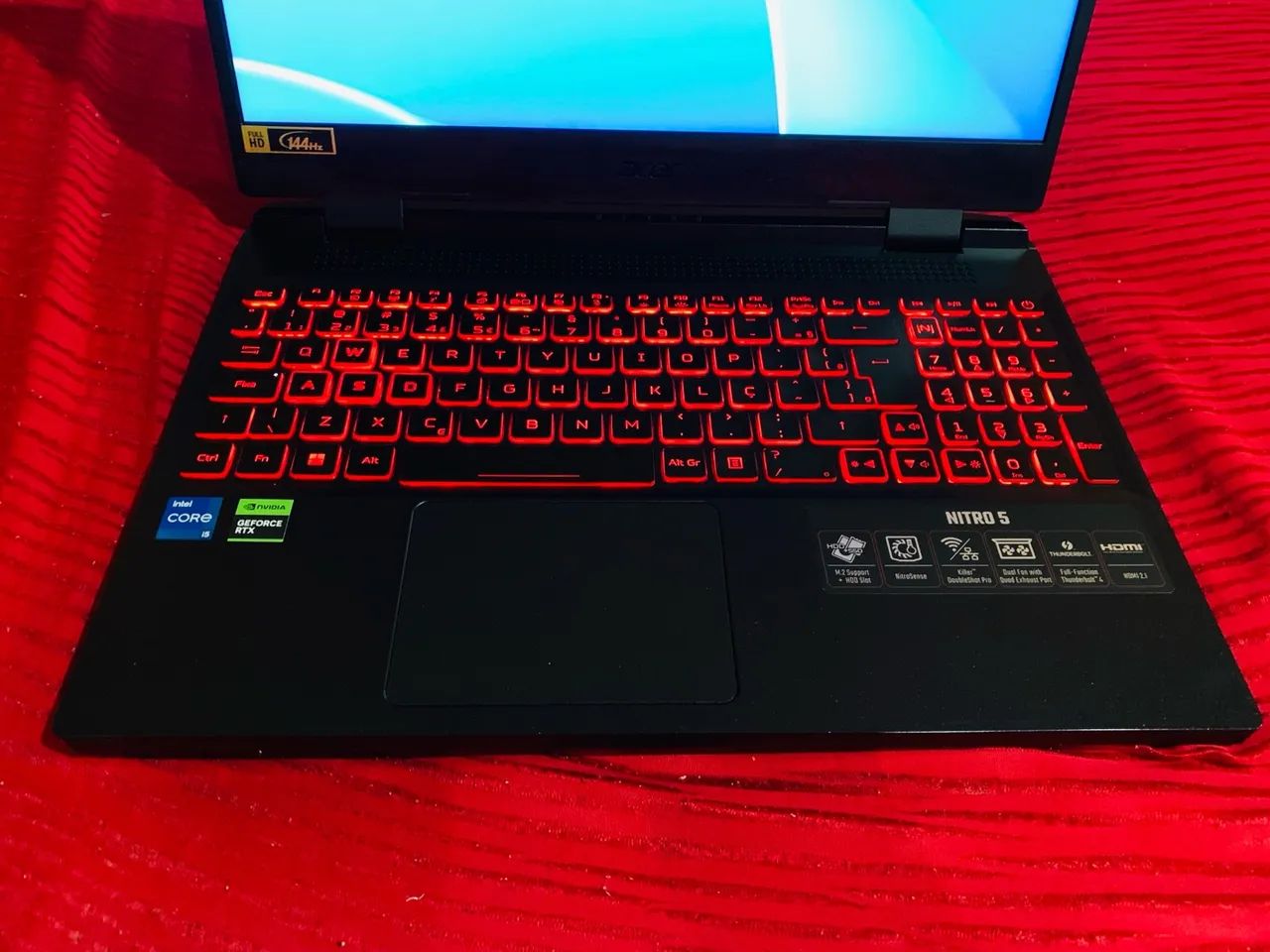 NOTEBOOK GAMER ACER I5 12450H 16GB RAM 512 SSD NVIDIA RTX 3050  - Foto 2