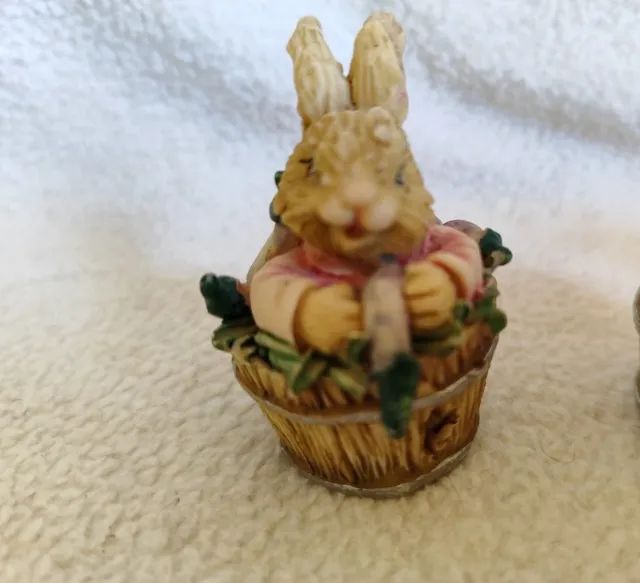 conjunto de coelhinhos miniatura - Foto 2