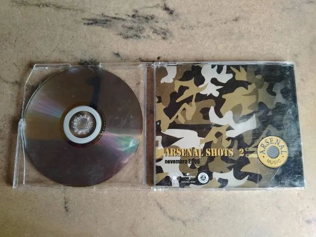 Arsenal Shots Cds Promocionais Volume 1, 2 e 6 Lote - Foto 5