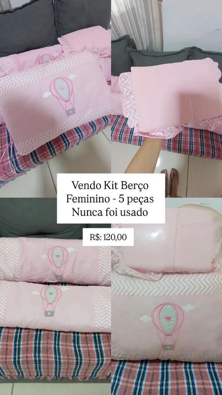 Kit Berço Feminino 64293280256002120