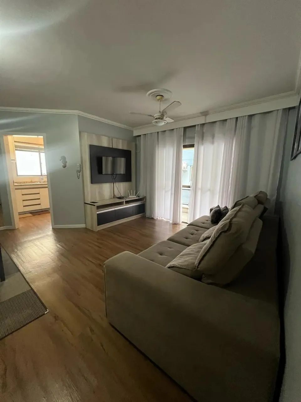 Apartamento para locação anual na quadra do mar em Itapema/SC