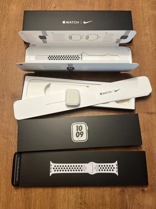 Apple Watch Series 7 Nike Edition 40mm - impecável - aceito trocas - Foto 2