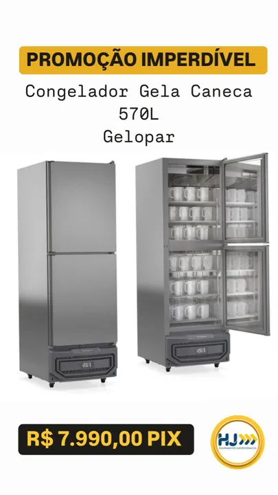MB Congelador Gela Caneca 570L