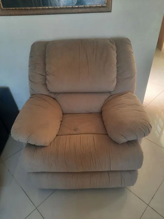 Poltrona do papai reclinável