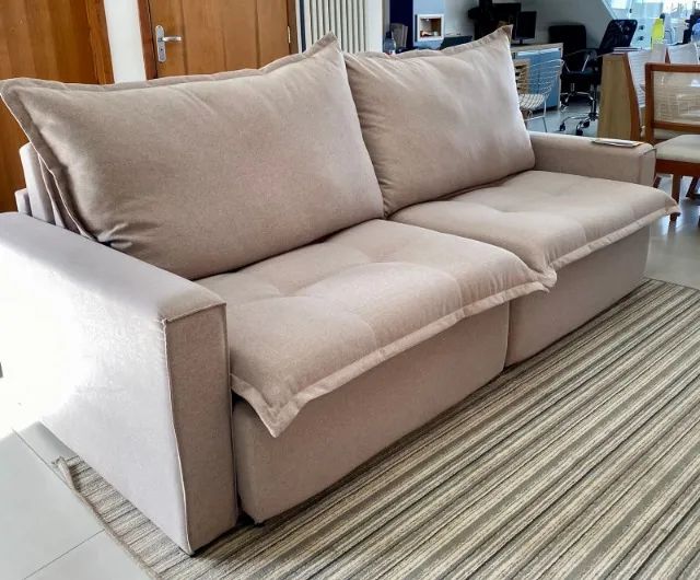 SOFÁZÃO CAMA!  sofá SLIN 3 em 1 Em Outlet ss  moveis - Foto 5