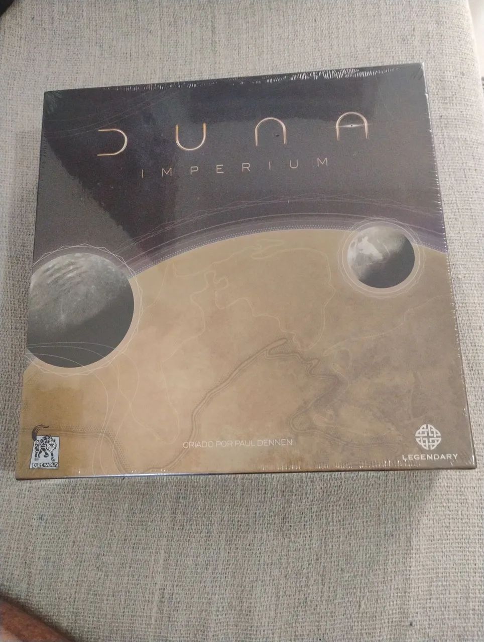 Jogo de Tabuleiro - Duna: imperium lacrado 