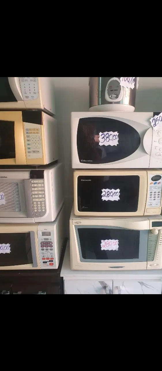 Microondas usados Diversas marcas e preços
