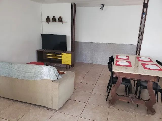 casa com piscina e churrasqueira, 3 quartos 550 diária - Foto 2