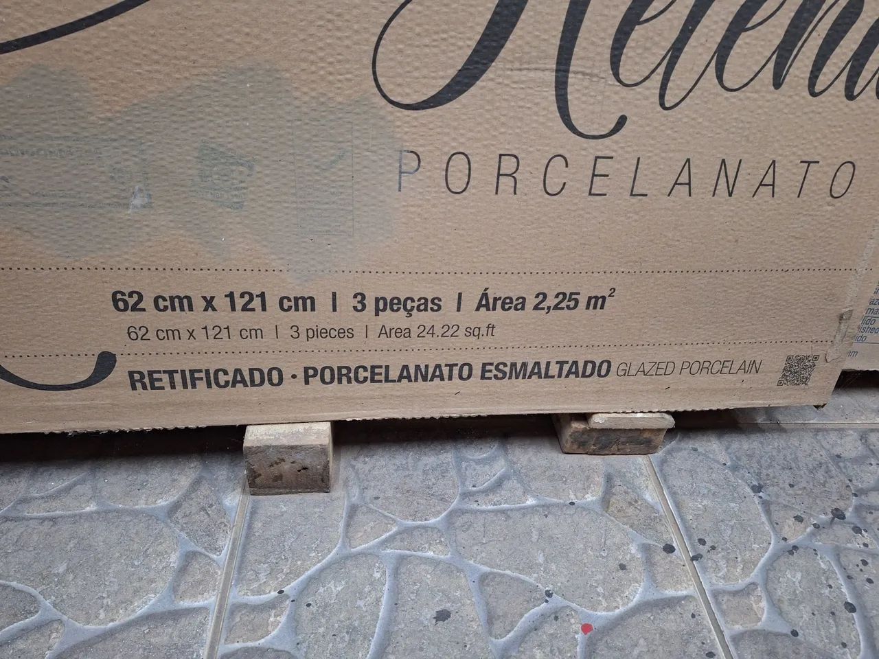 Revestimento Porcelanato Design Moderno - Cinza Escuro - Foto 5