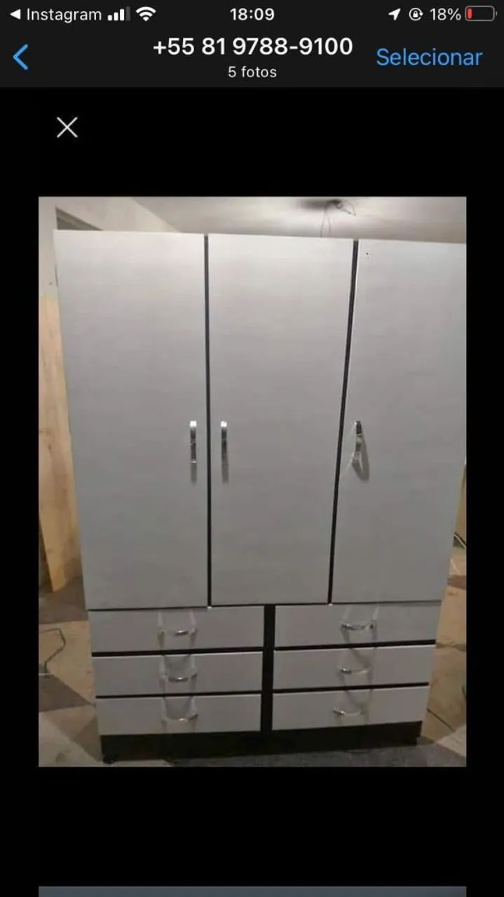 Guarda Roupas Solteirão direto de Fábrica! - Foto 2