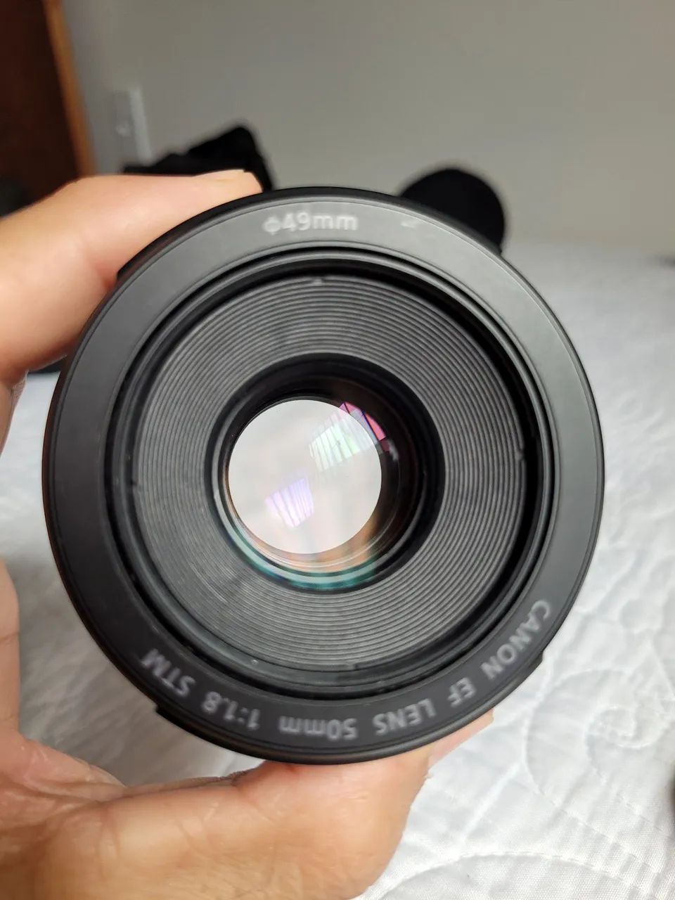 Lente Canon 50mm 1.8 EF - Foto 2