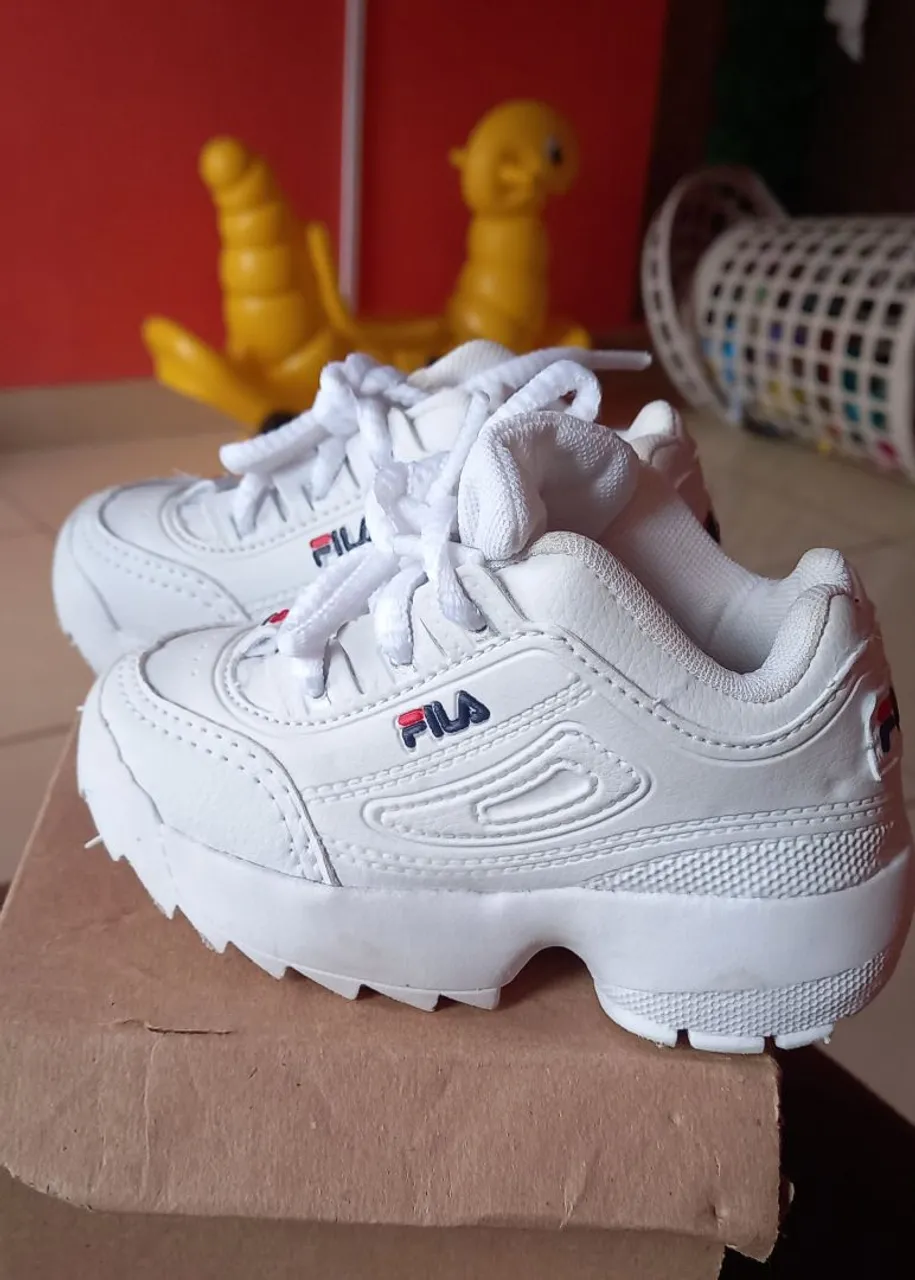 Tênis Infantil Fila Branco