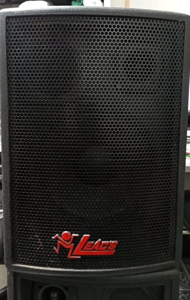 Caixa Leacs de 12'' com alto falante Oversound 450W RMS - Foto 2