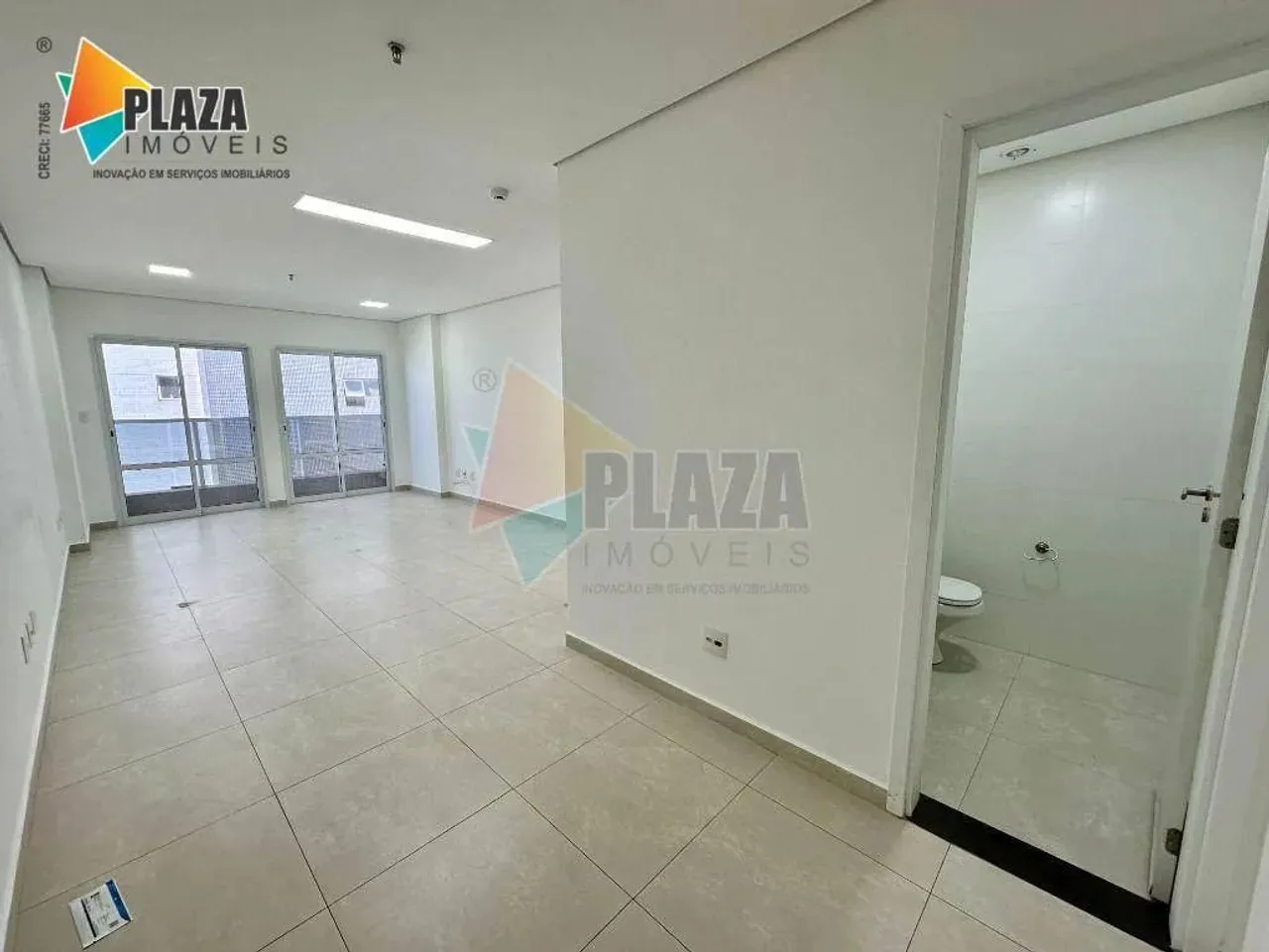 Sala para alugar, 38 m² por R$ 3.300,00/mês - Boqueirão - Praia Grande/SP