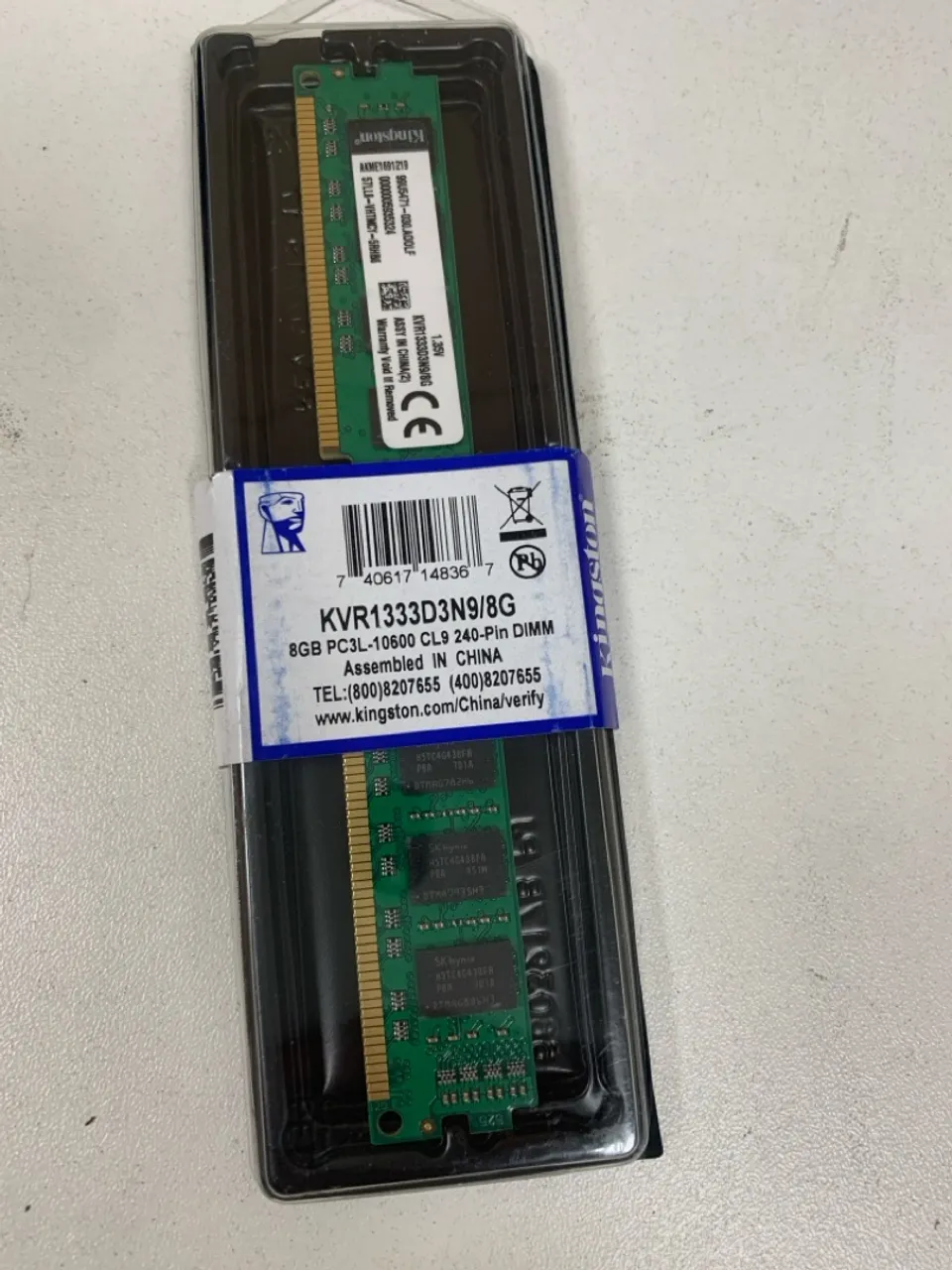 Memória ddr3 de 8 gb usada para desktop