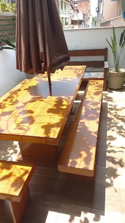 Mesa de Jantar Branca Moderna com Cadeiras - Foto 3