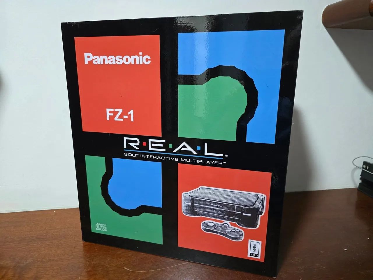 Caixa do Panasonic 3DO FZ-1: - Peças e Acessórios de Vídeo Game
