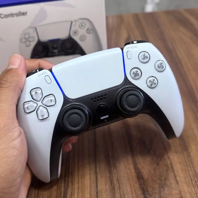 Controle Sem Fio Estilo DualSense PS5 - Compatível com PS5, Android, iOS e PC  - Foto 2
