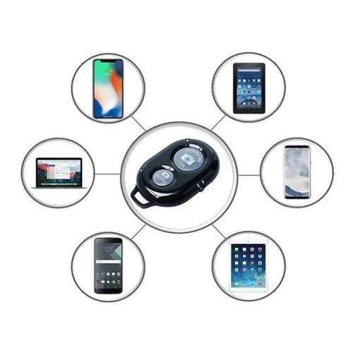 Controle Remoto Bluetooth Celular Android iPhone Selfie Fotos e Videos Novo Loja Coimbra - Foto 5