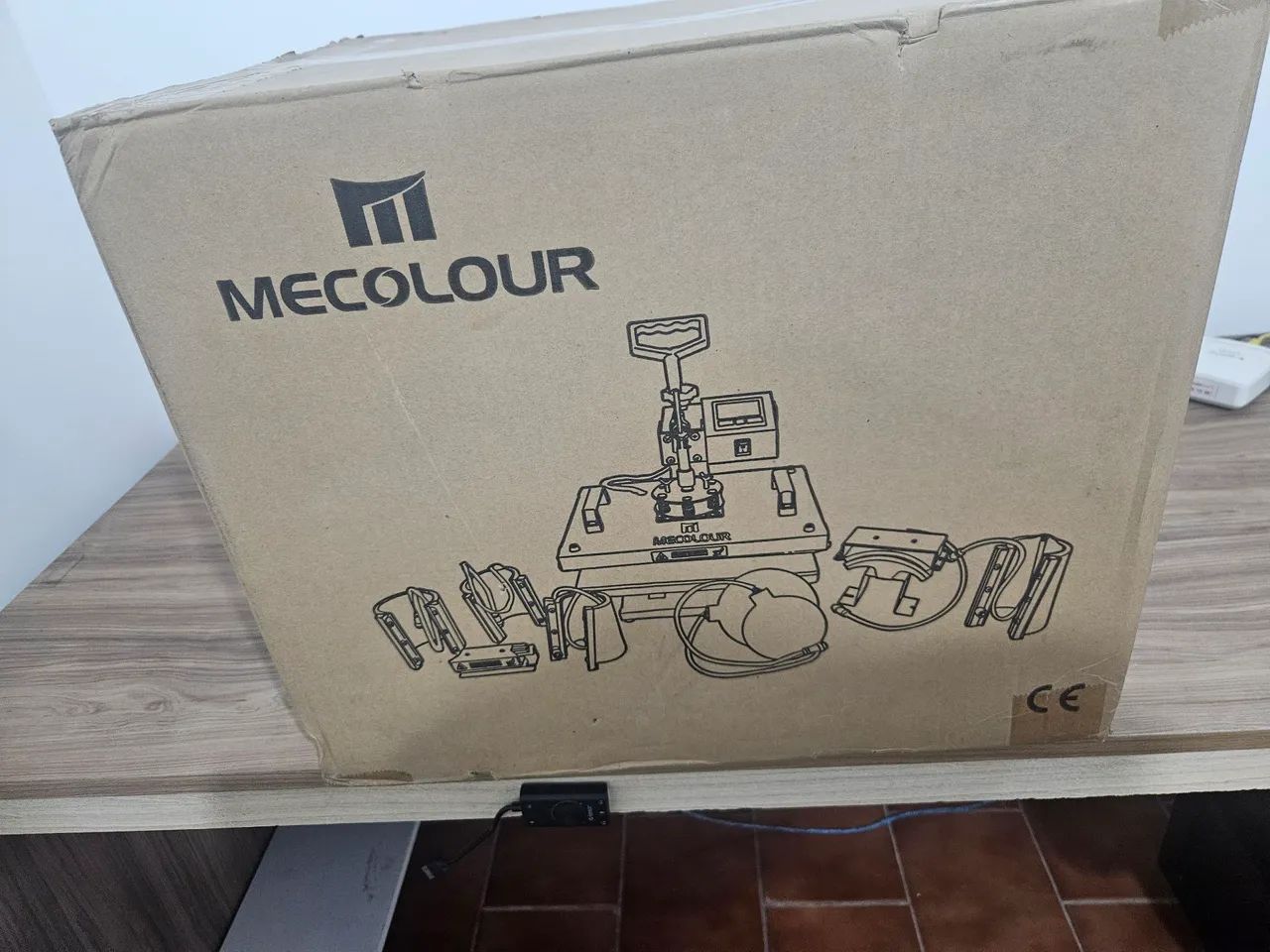 Prensa térmica para sublimação estampar Mecolour
