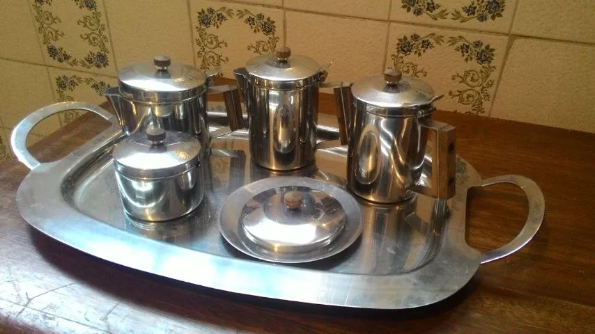 Conjunto Para Chá Cafe Wolff Inox - Foto 6