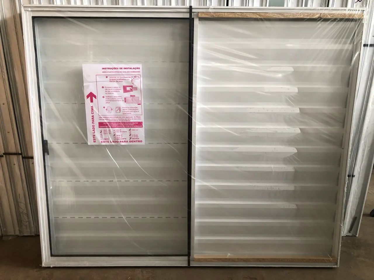 JANELA DE QUARTO VENEZIANA 3 E 6 FOLHAS 1.00 X 1.20 SEM GRADE ALUMÍNIO BRANCO