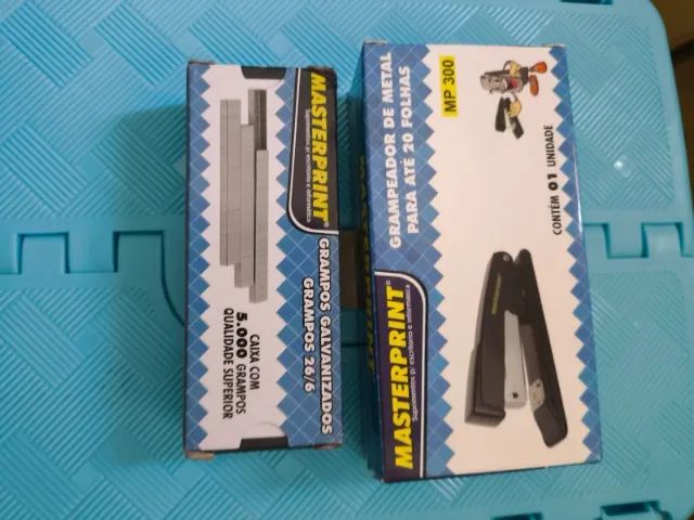 Grampeador Com 5.000 Grampos 64842083762050120