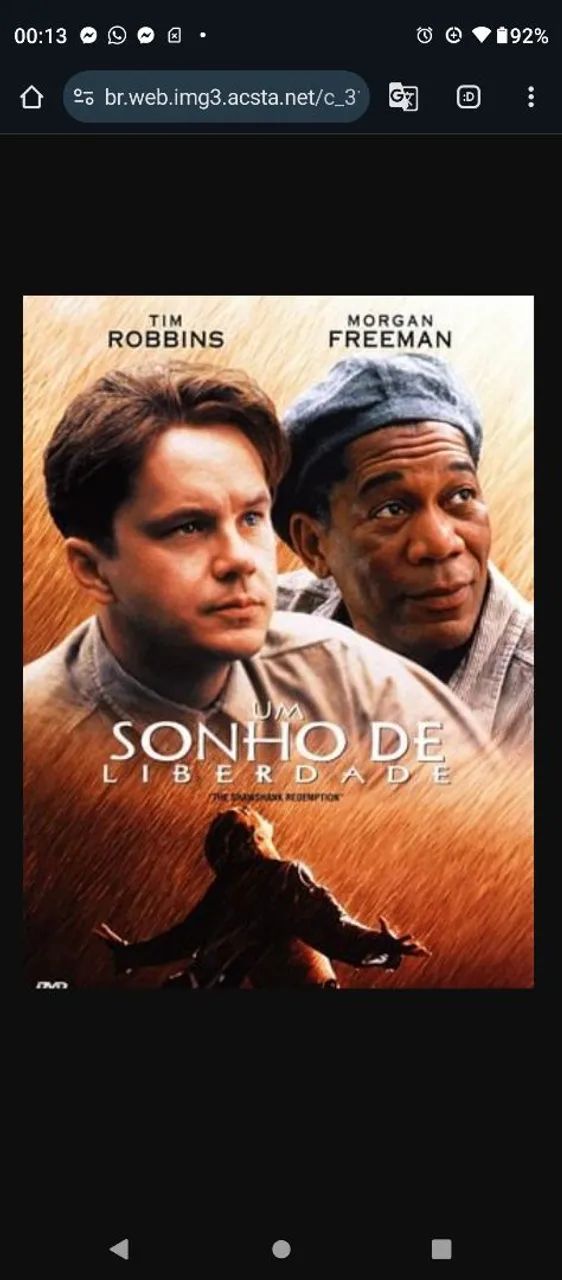 DVD Um Sonho de Liberdade - Foto 3