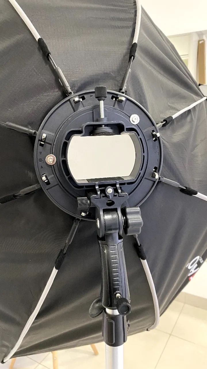 Softbox Octabox Triopo para Flash Speedlite 120cm + Com Grid