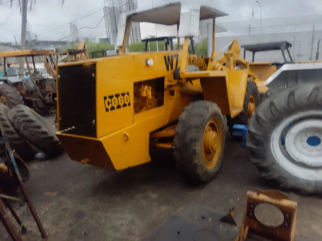 Pá carregadeira enchedeira - Foto 2