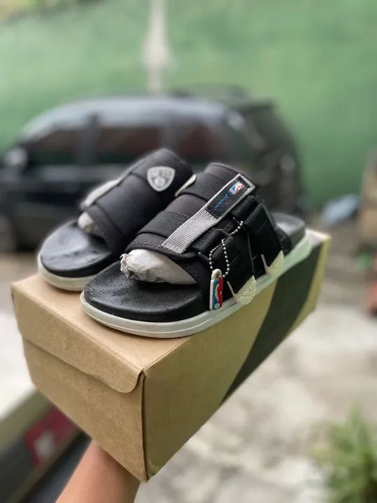 Chinelo Slide Rider NBA Brooklyn Nets R Next II 