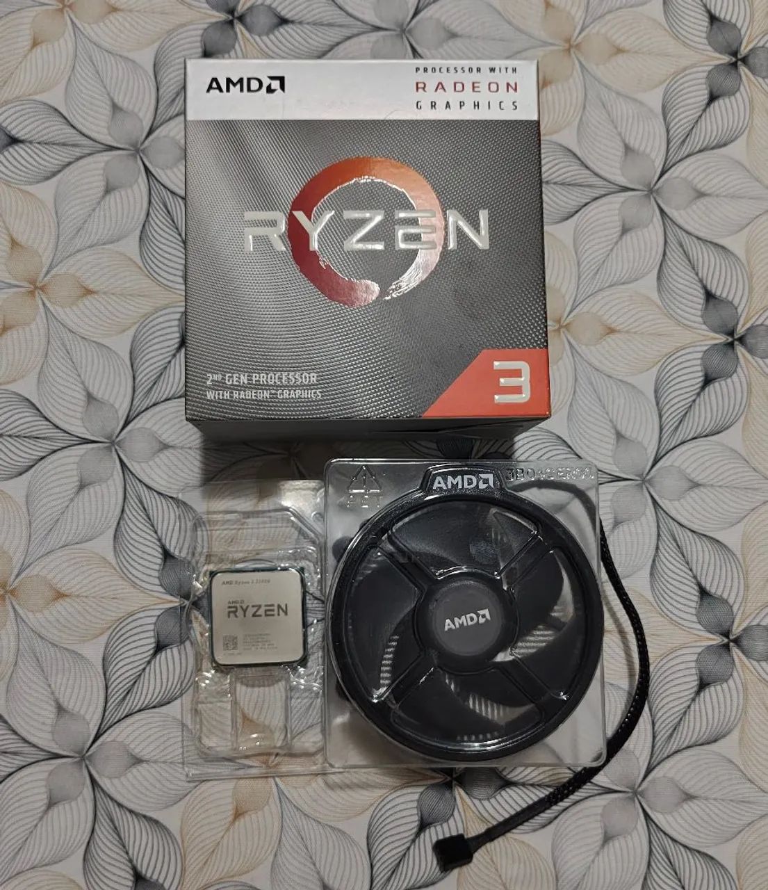 AMD Ryzen 3 3200g Processor64307866497539123