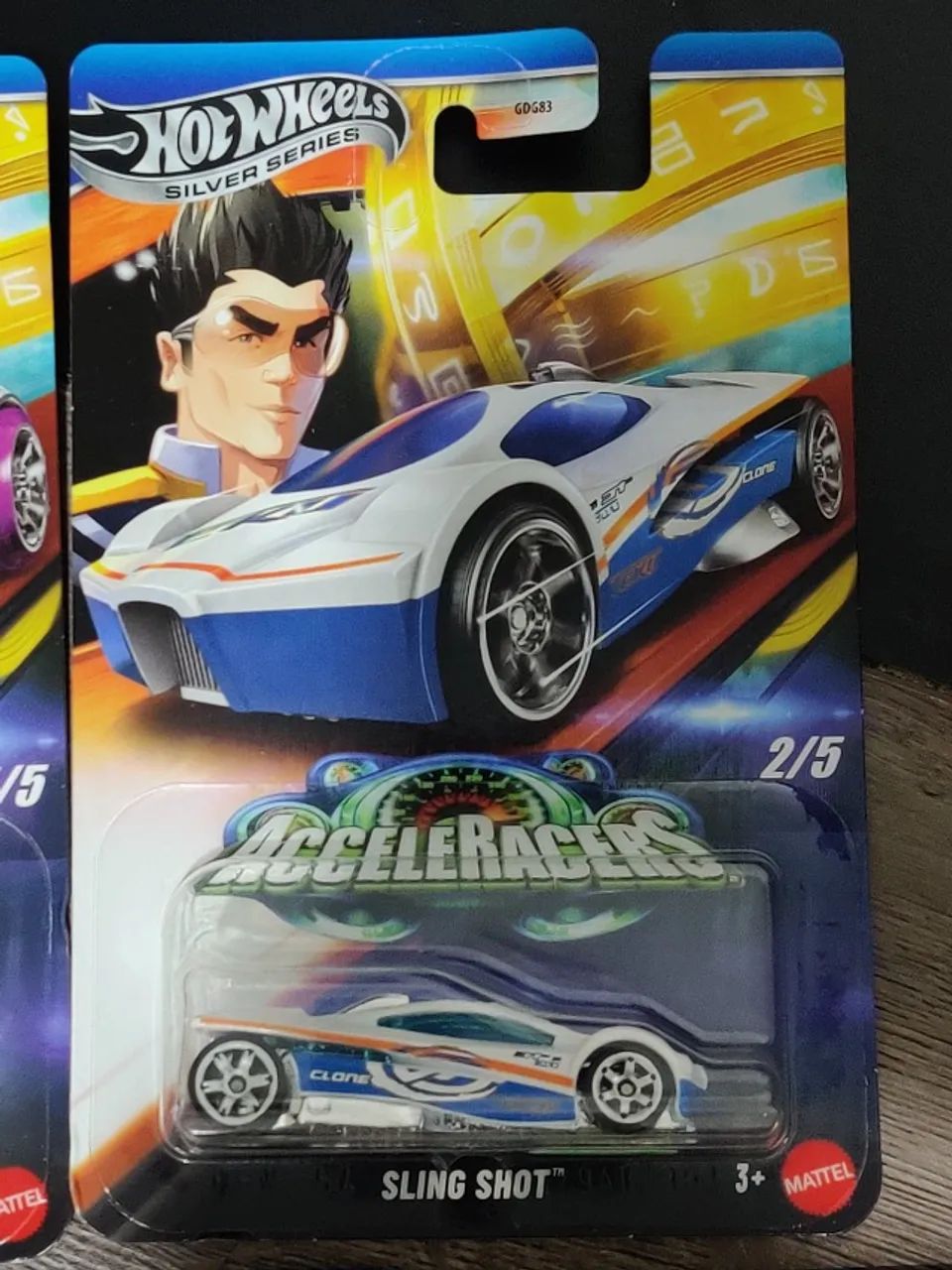 Hot Wheels Acceleracers série silver set completo - Foto 3