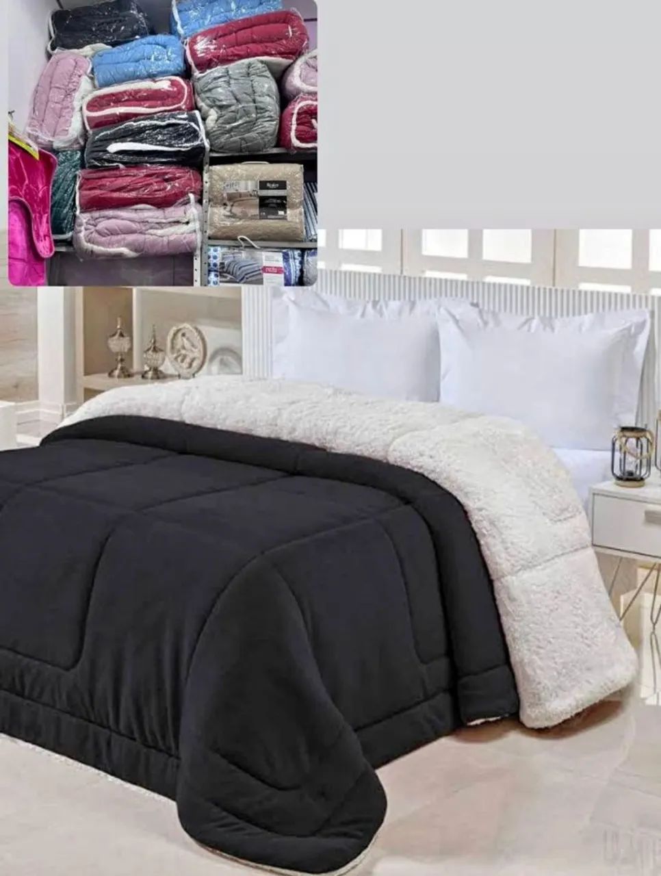 Cobredom casal Queen na promoção  - Foto 5