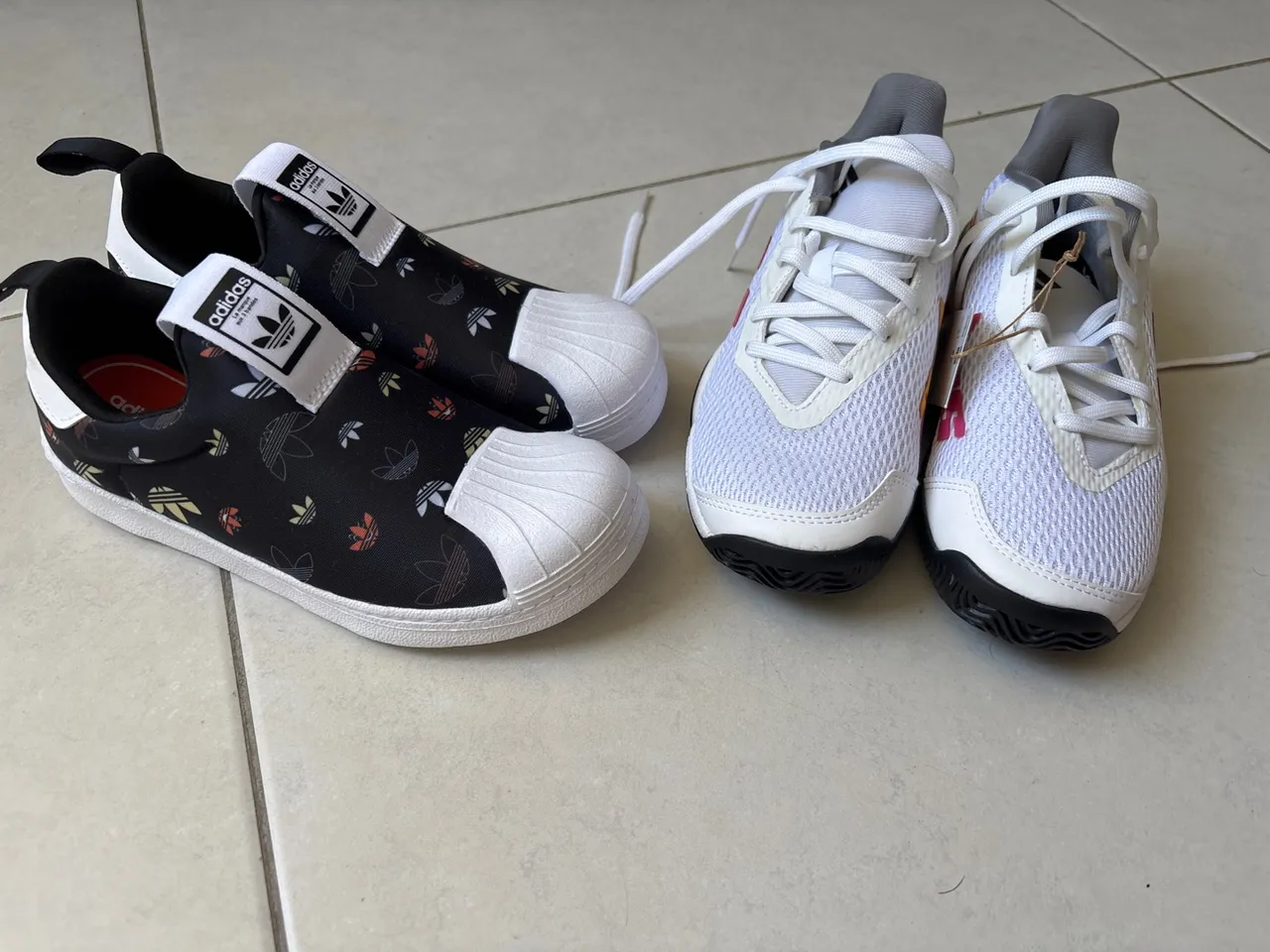 Tênis Adidas Superstar e Tênis Esportivo