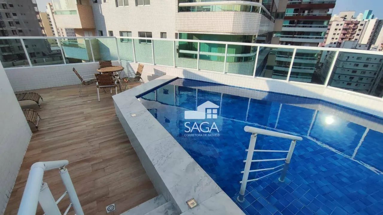 Apartamento com 1 dormitório à venda, 57 m² por R$ 380.000,00 - Vila Guilhermina - Praia G - Foto 9