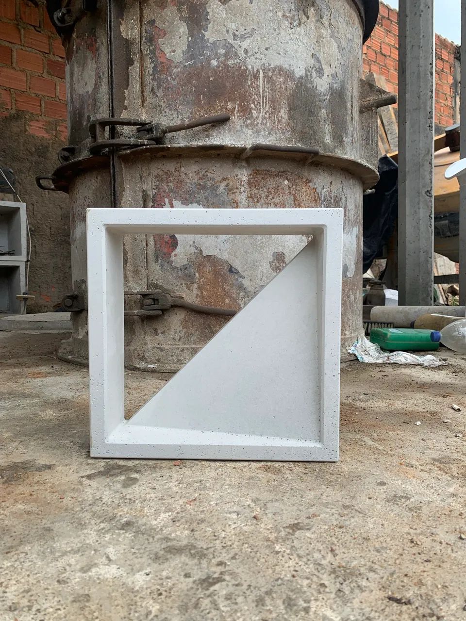 Bloco de concreto - Triângulo  - Foto 3