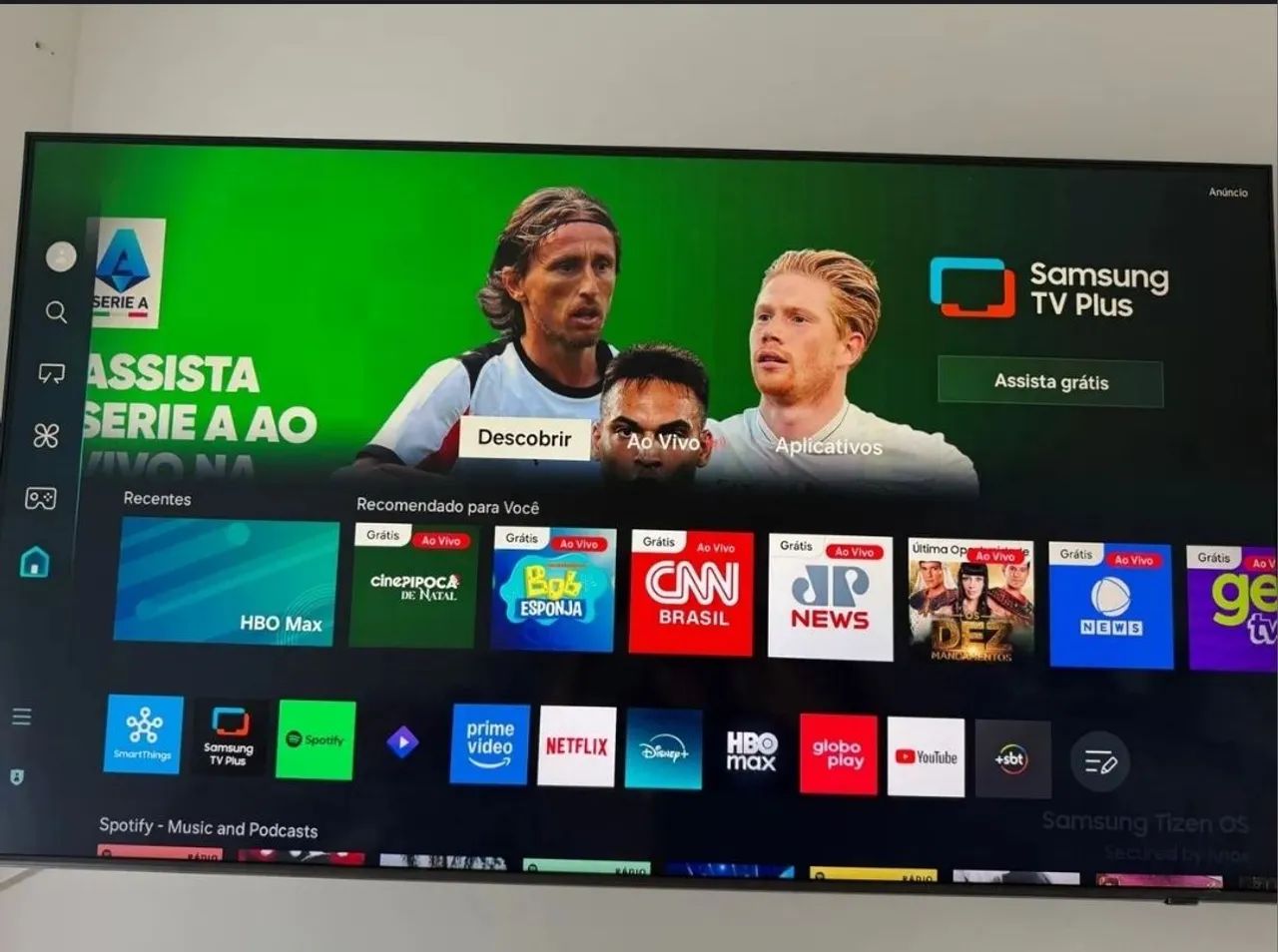 TV Samsung QLED 65 polegadas 4k 