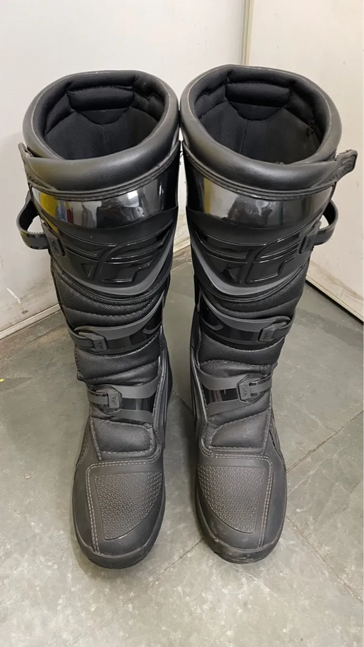 Botas de Motocross Fly Racing - Preto